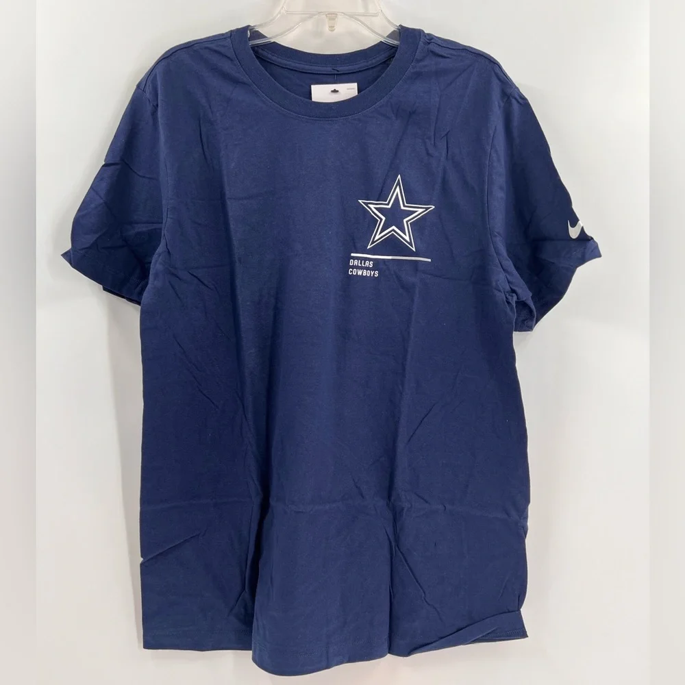Dallas Cowboys Nike Blue T-Shirt ADULT SMALL NWT